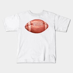 ball. american football Kids T-Shirt